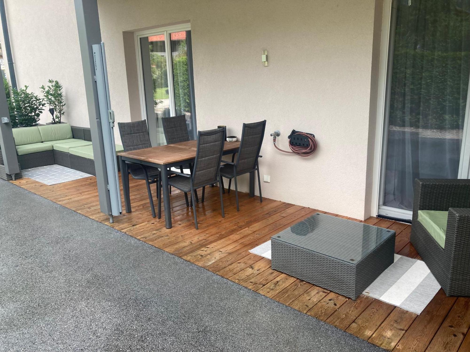 Alpenluxus Presents Design Lodge - Terrace & Car Park 克拉姆萨赫 外观 照片